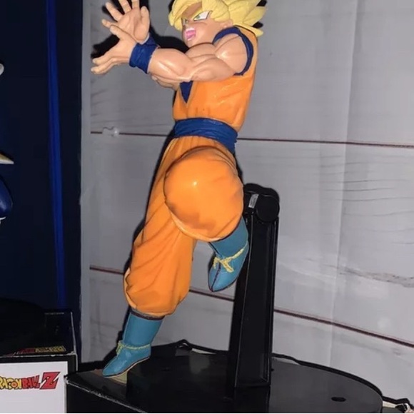 Dragon ball z goku statue 7-8 inch statue saiyan anime figure limited edition - Picture 3 of 3